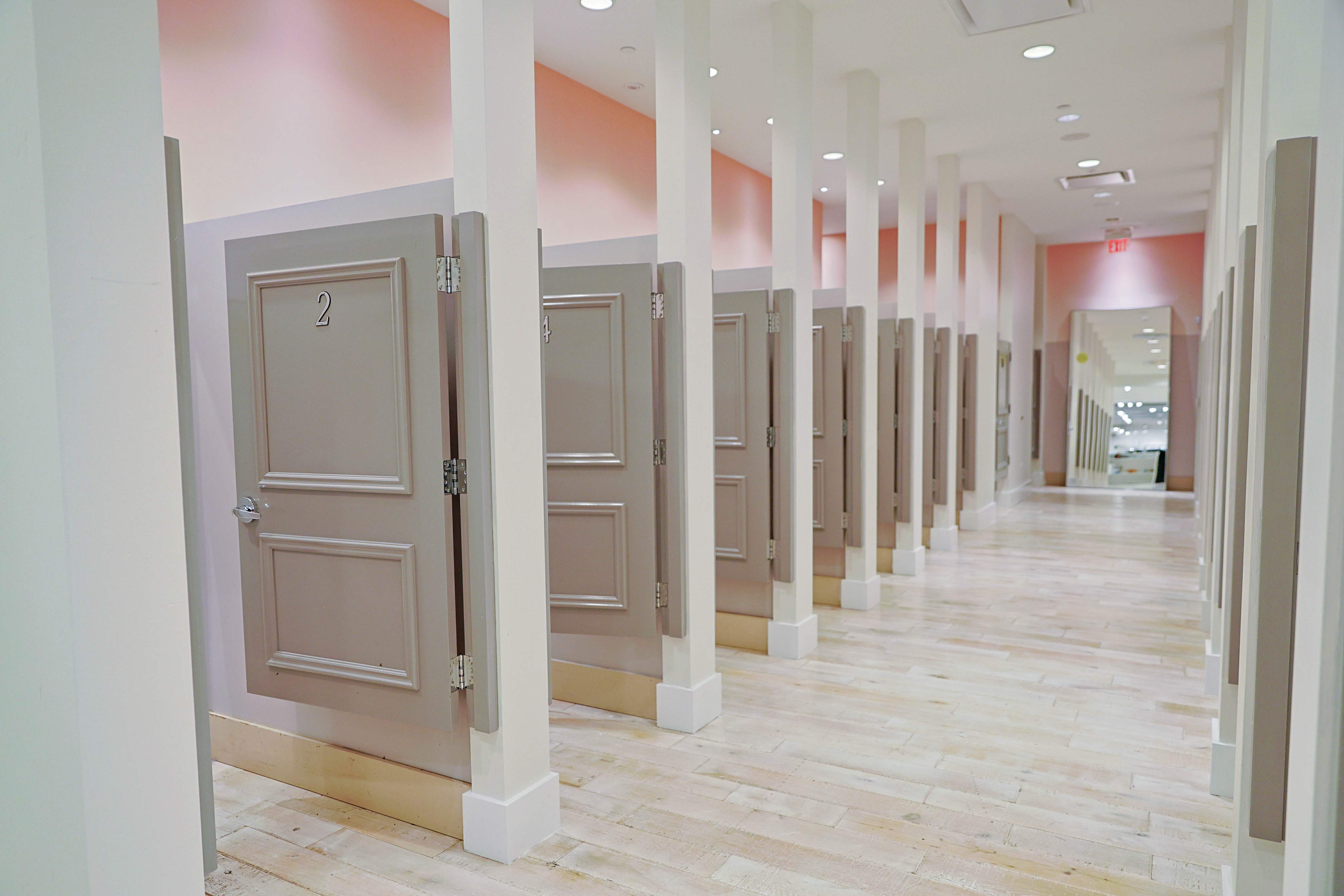 Off The Rax store interior, view 2